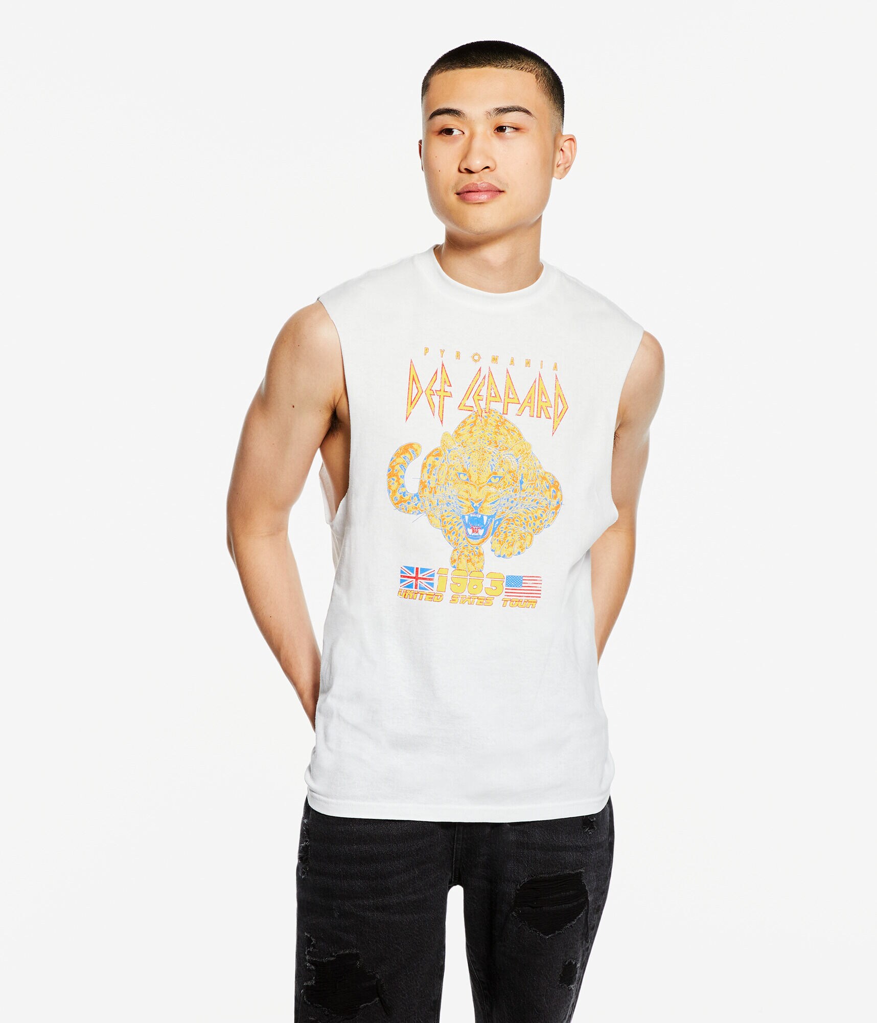 Def Leppard Pyromania Muscle Tank