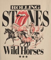 Rolling Stones Wild Horses Relaxed Graphic Tee