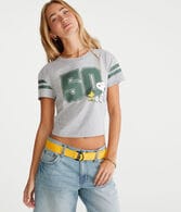 Peanuts® | Aéropostale Snoopy 50 Baby Tee