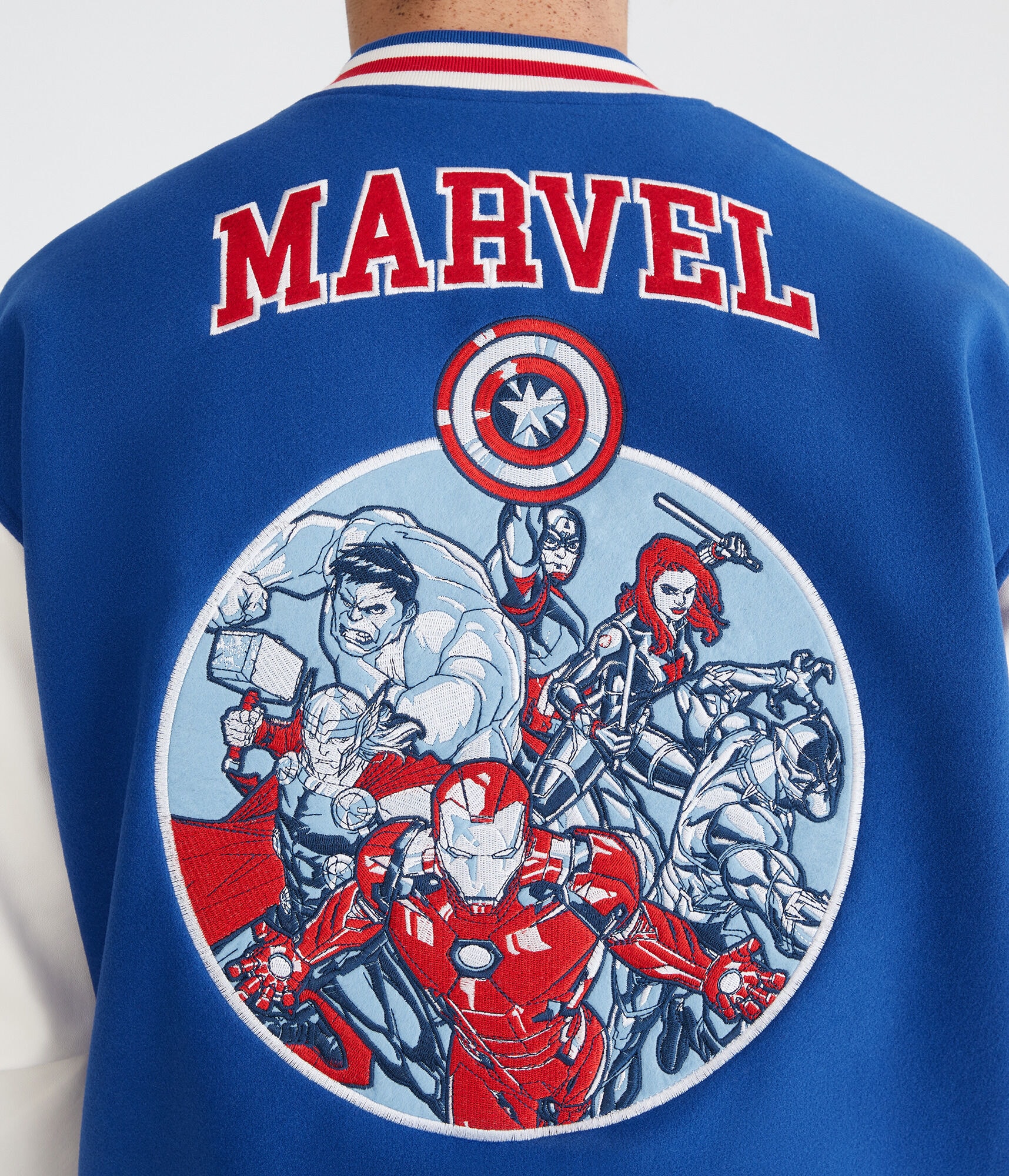 Marvel | Aero The Avengers Varsity Bomber Jacket