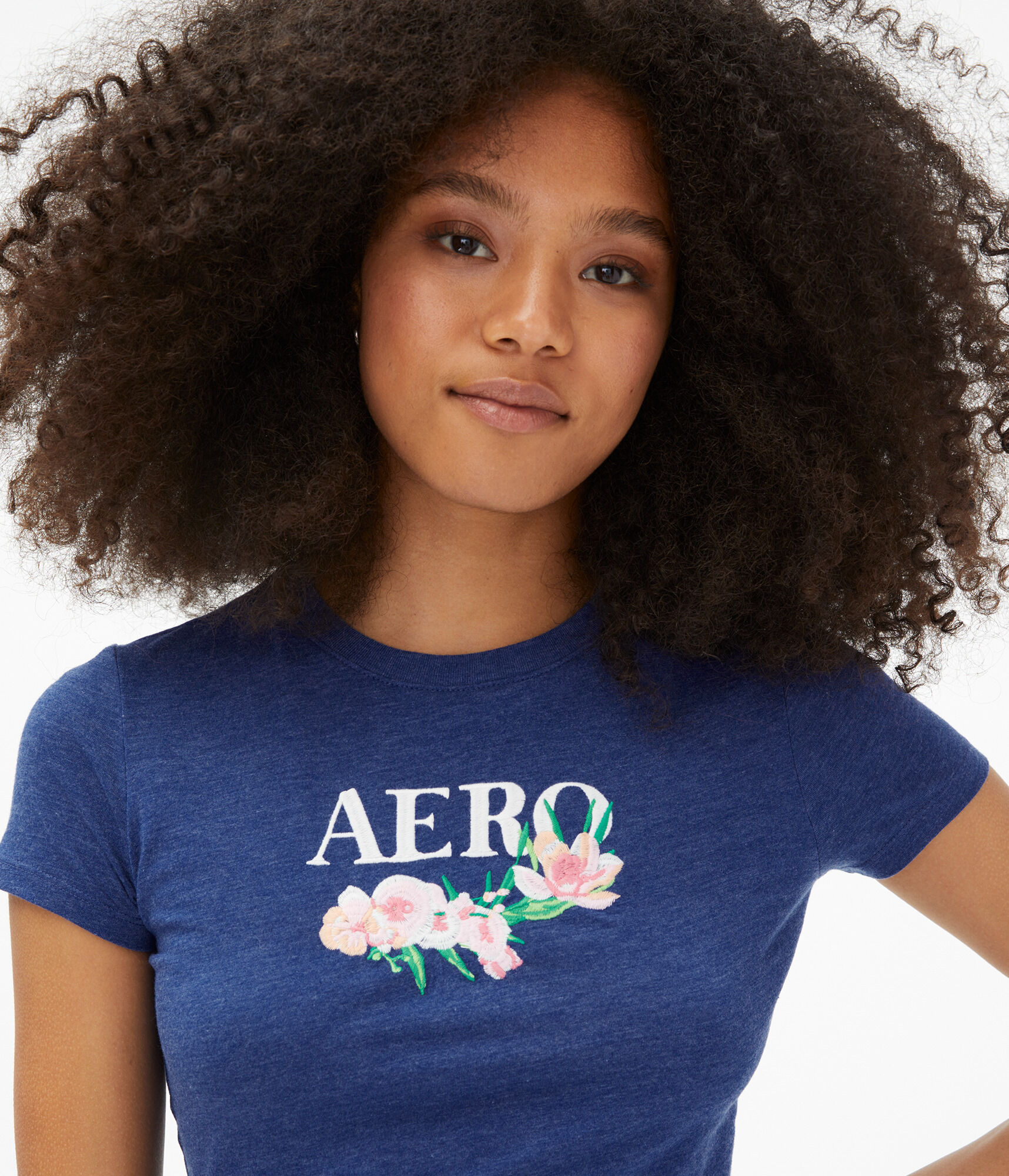 Aero Floral Graphic Tee