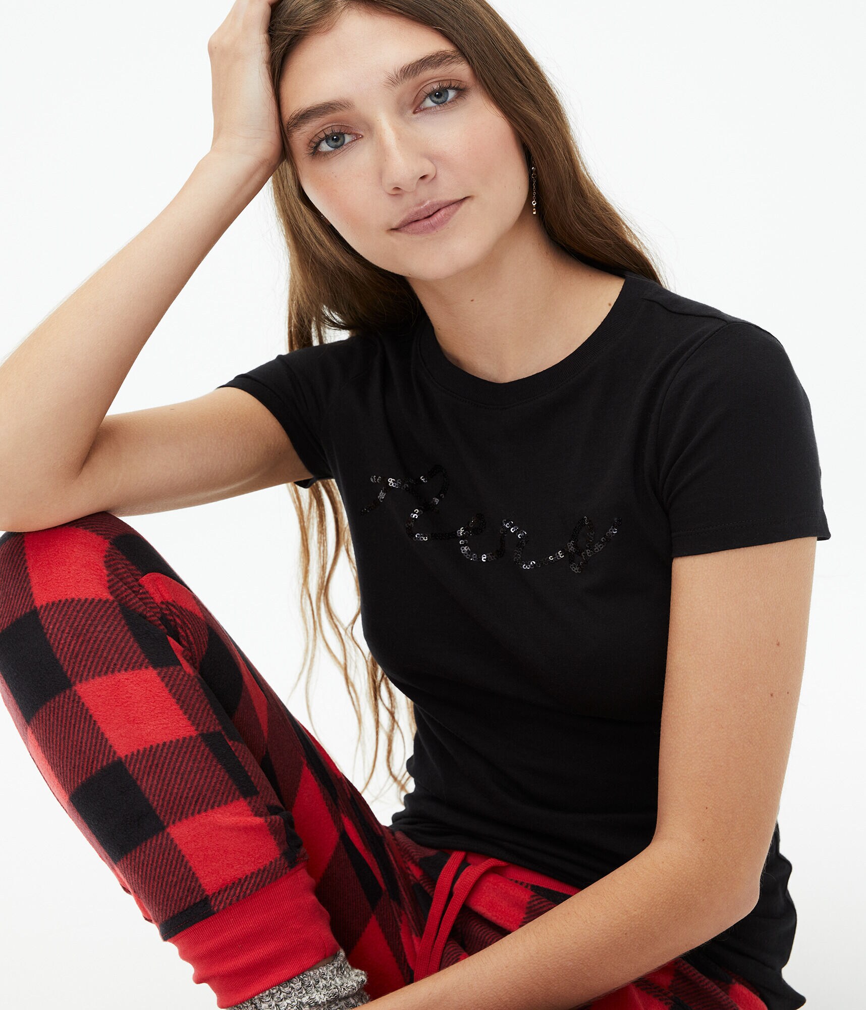 Sequin Aero Graphic Tee