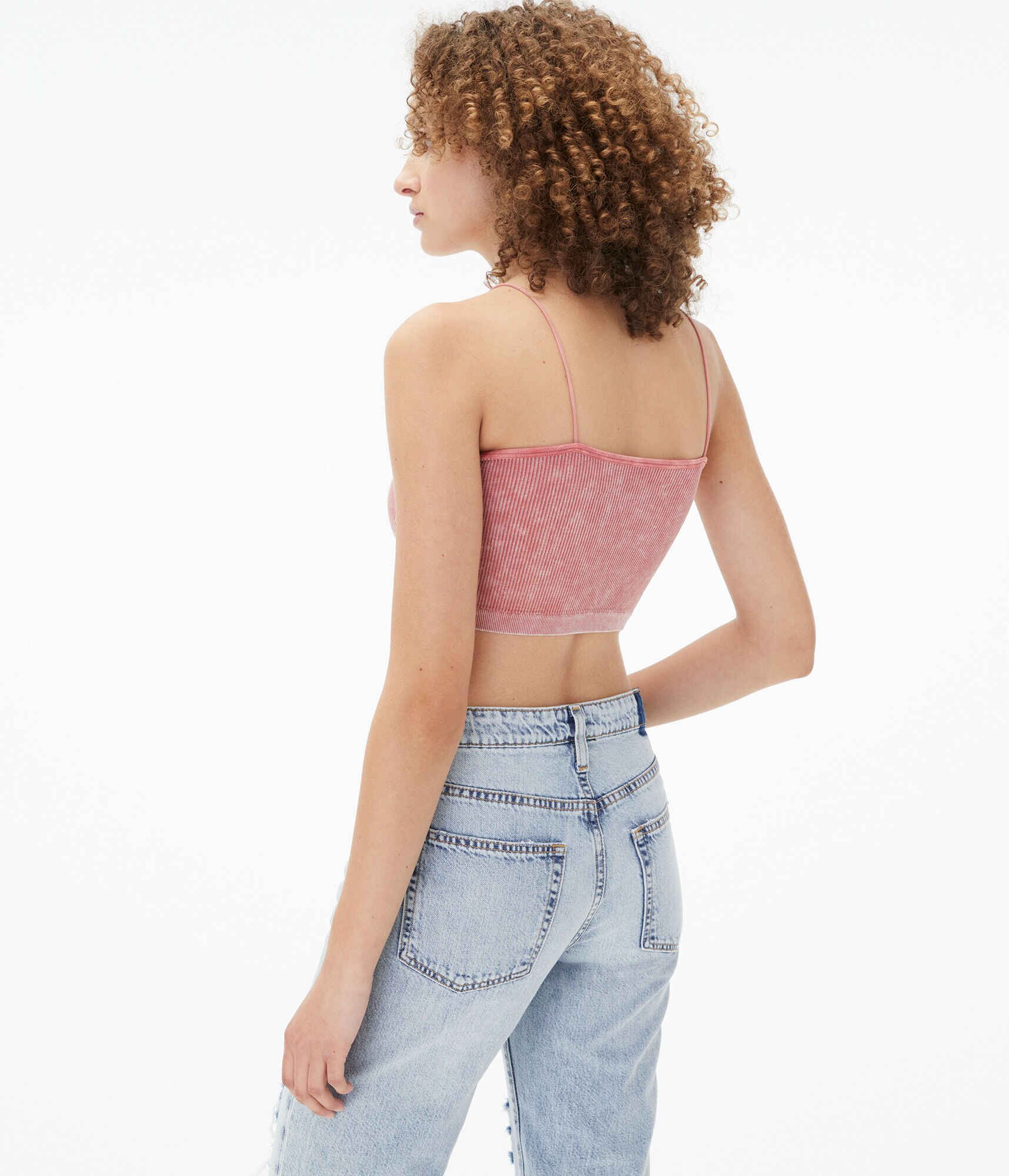 Seriously Soft Acid Wash Seamless Cropped Tank