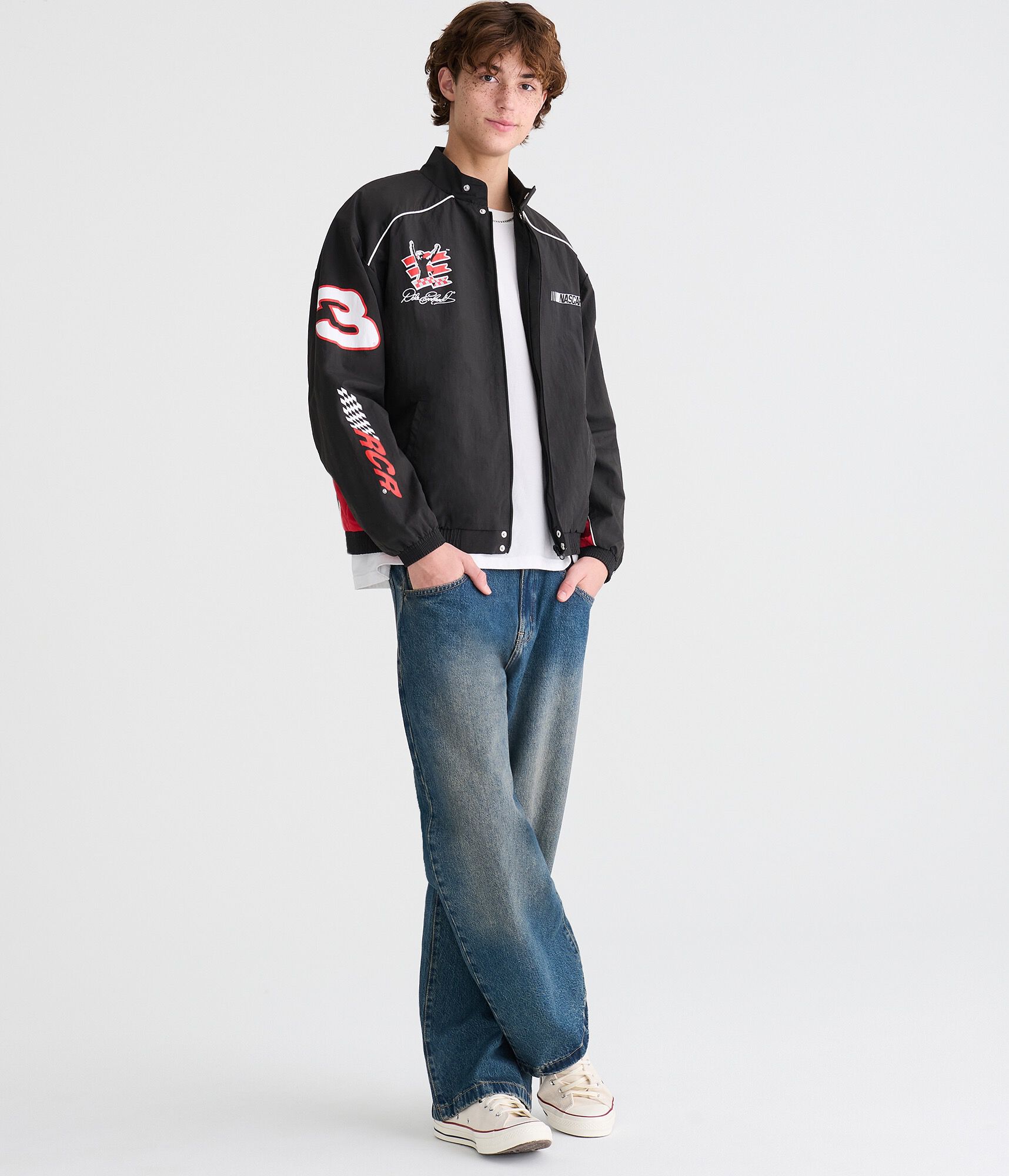 NASCAR Dale Earnhardt Full-Zip Track Jacket