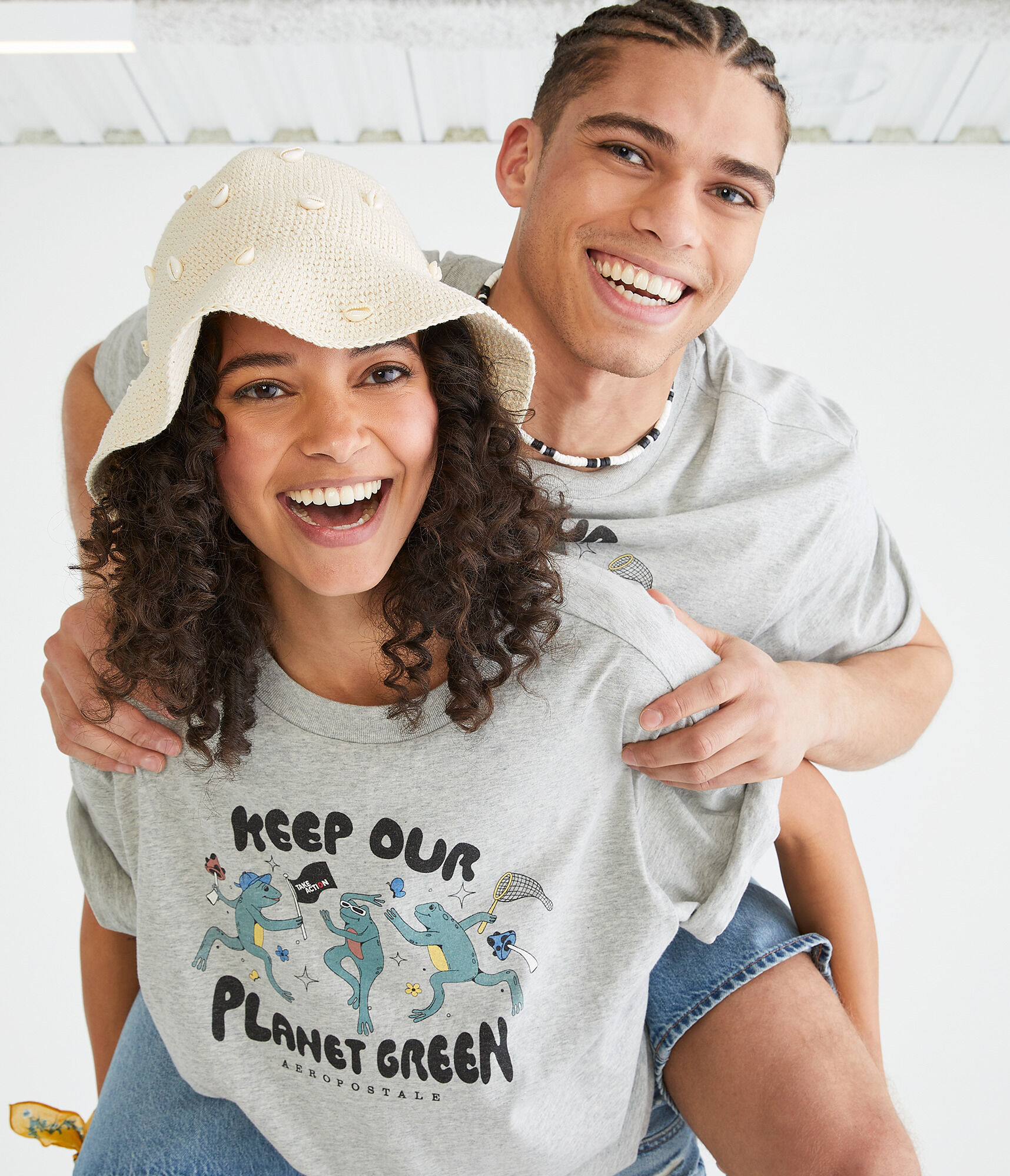 AERO | GLOBAL CITIZEN&reg; Planet Green Relaxed Tee