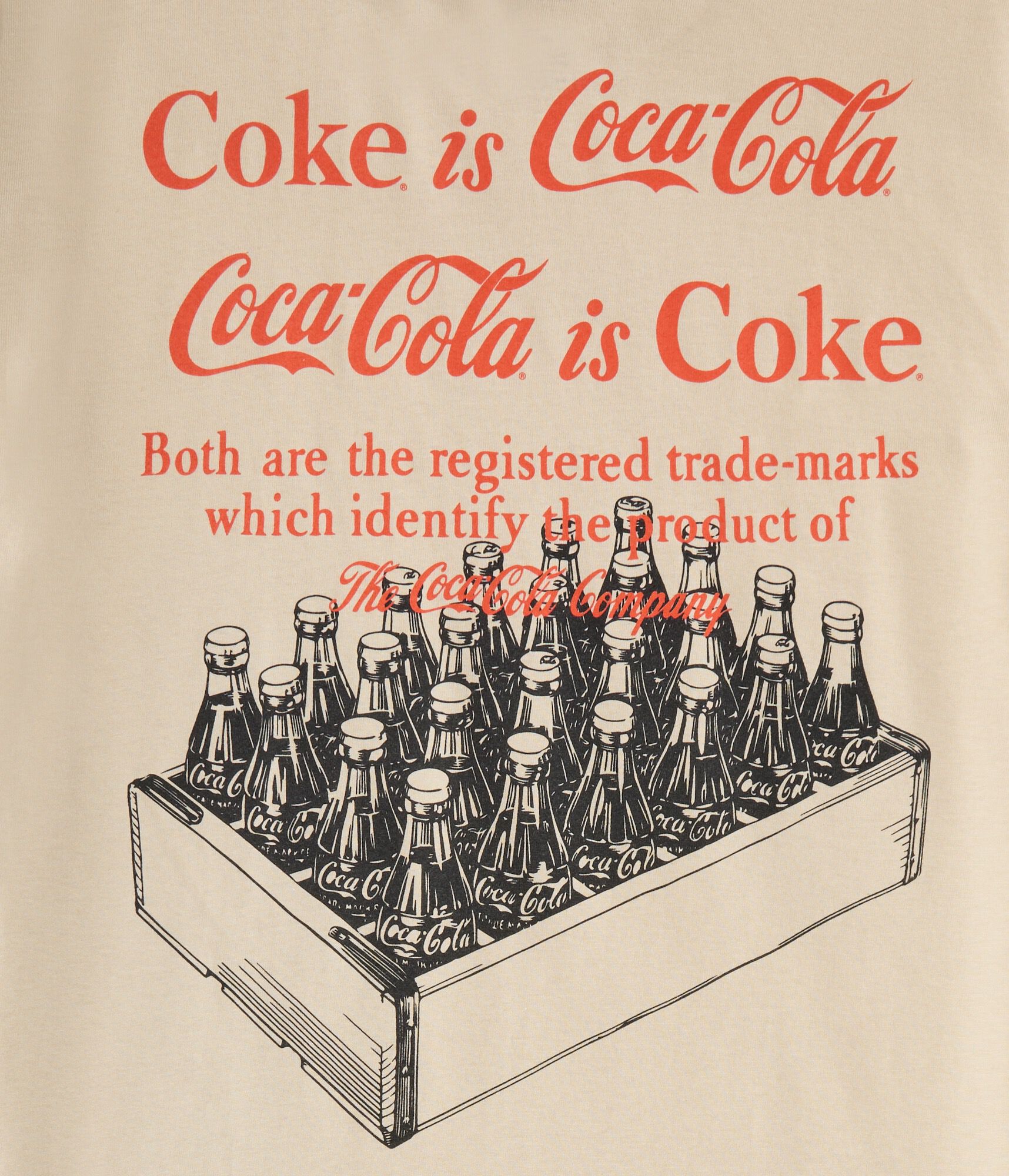 Coca-Cola Trademark Relaxed Graphic Tee