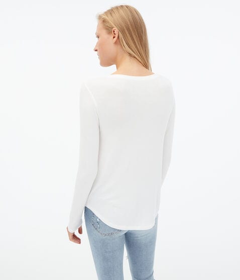 Long Sleeve Seriously Soft V-Neck Tee Long Sleeve Seriously Soft V-Neck Tee