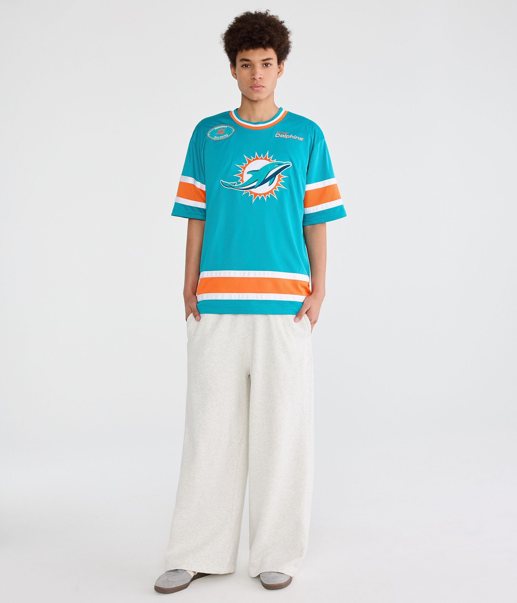 Miami Dolphins Football Mesh Top