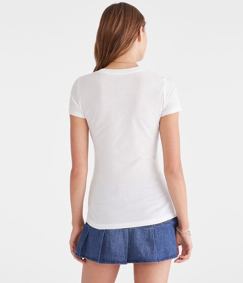 Aeropostale Bow Graphic Tee Aeropostale Bow Graphic Tee