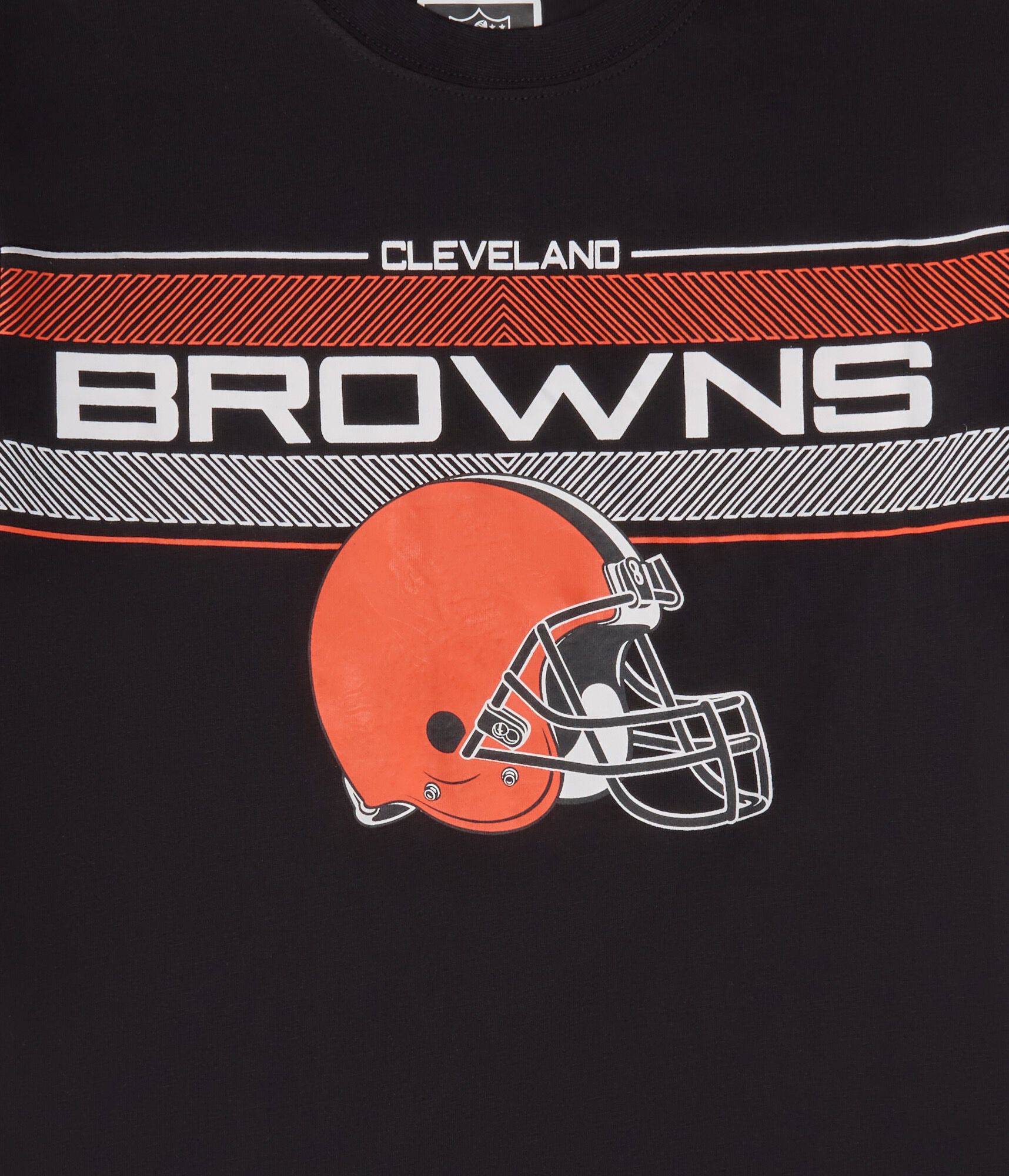 Cleveland Browns Chest Stripe Relaxed Graphic Tee