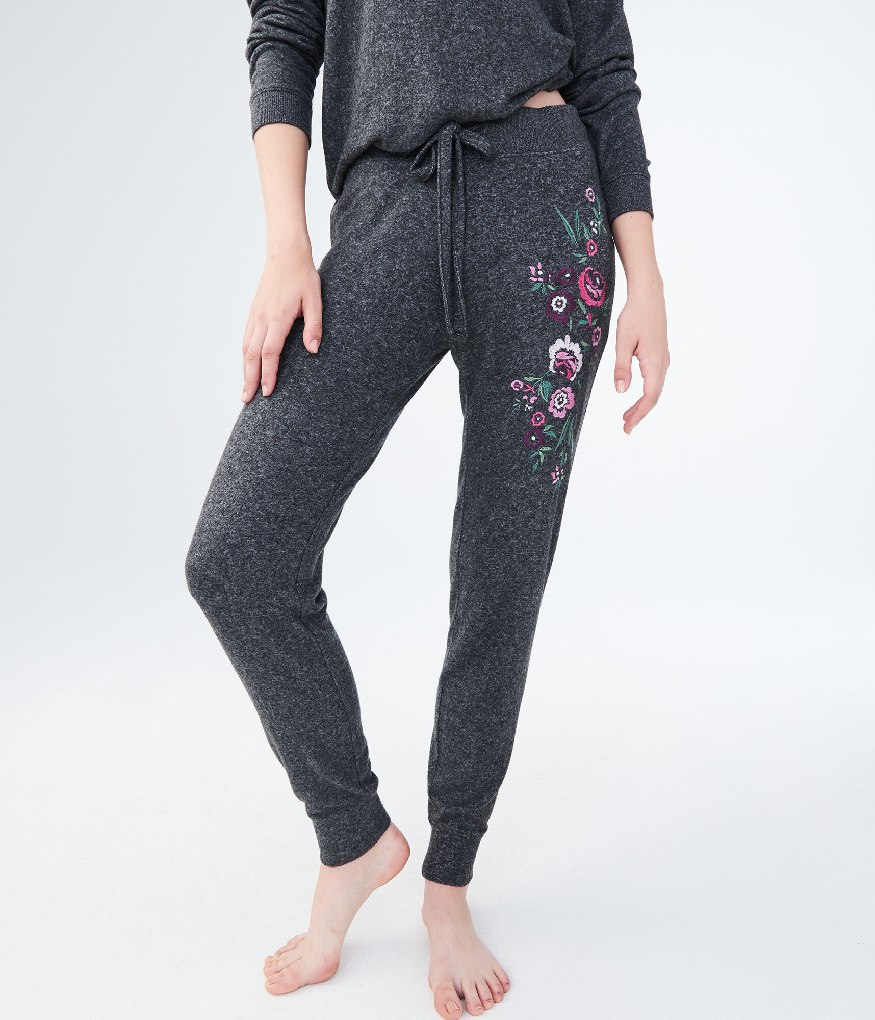 LLD Seriously Soft Embroidered Jogger Sweatpants