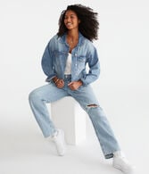Curvy High-Rise Baggy Jean