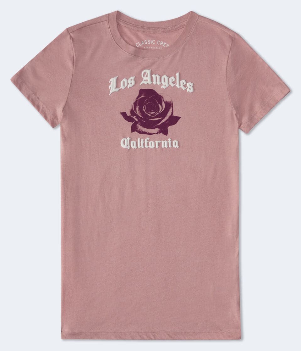 Los Angeles Rose Graphic Tee
