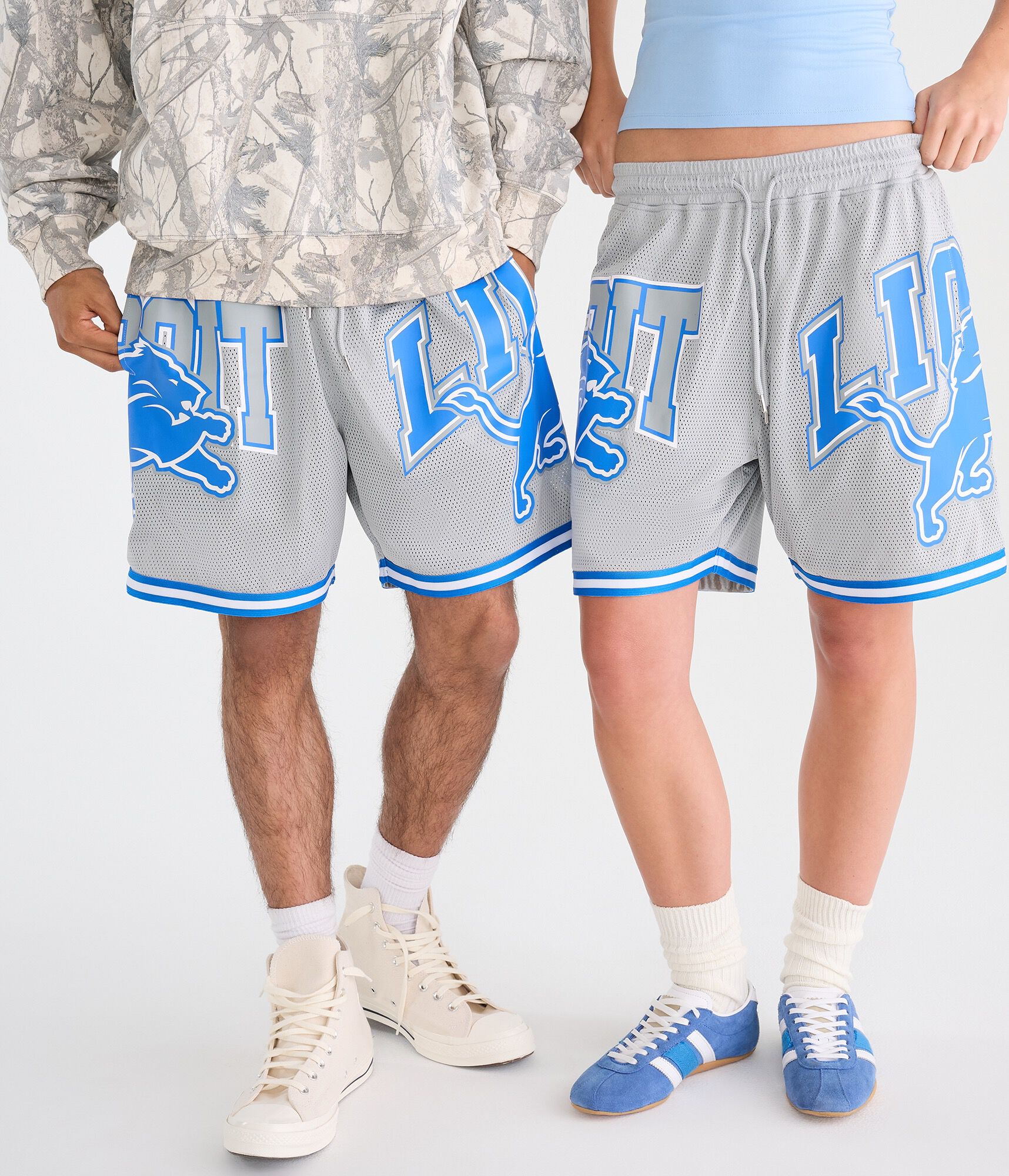 Detroit Lions Mesh Shorts