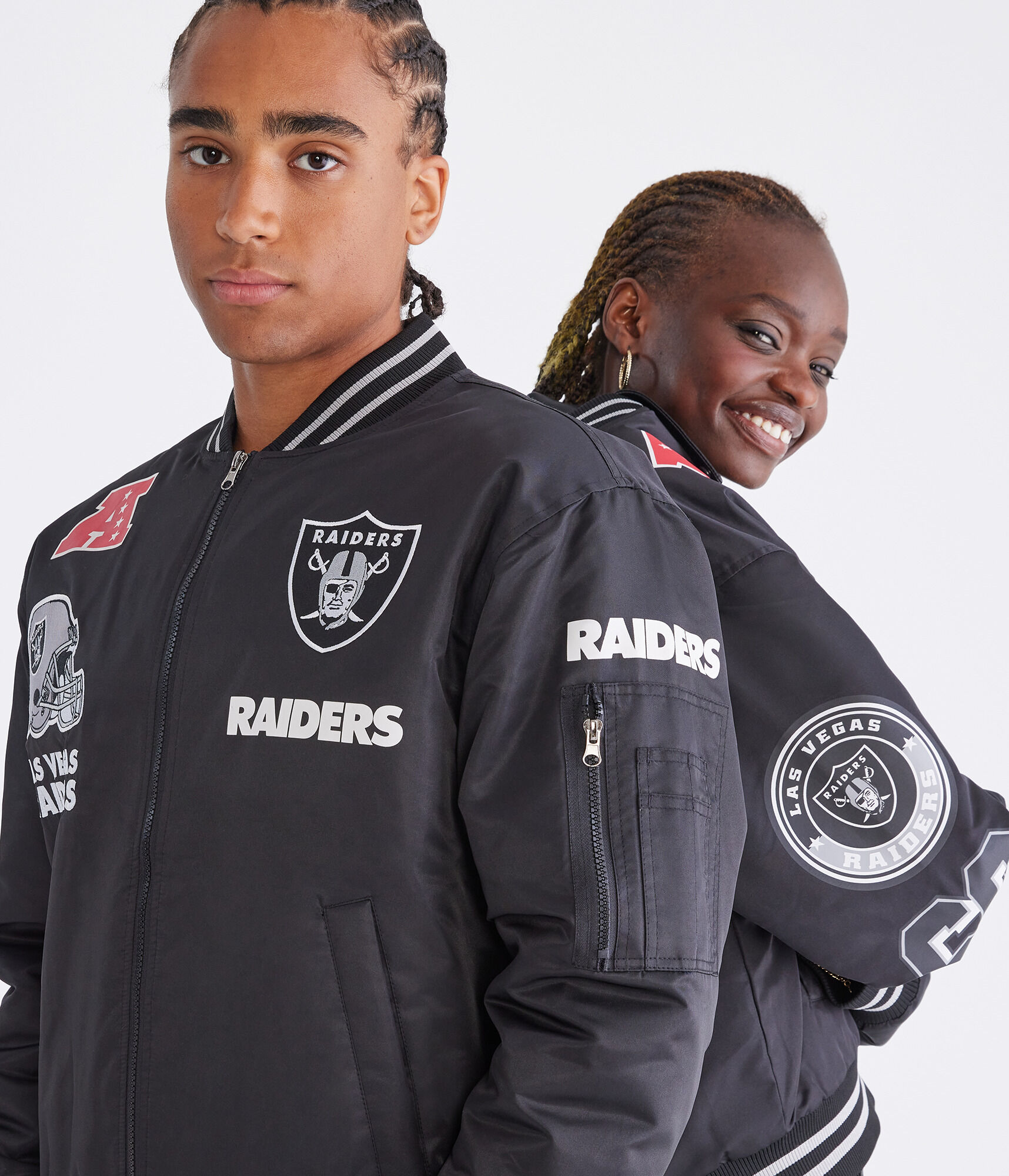 Las Vegas Raiders Helmet Bomber Jacket