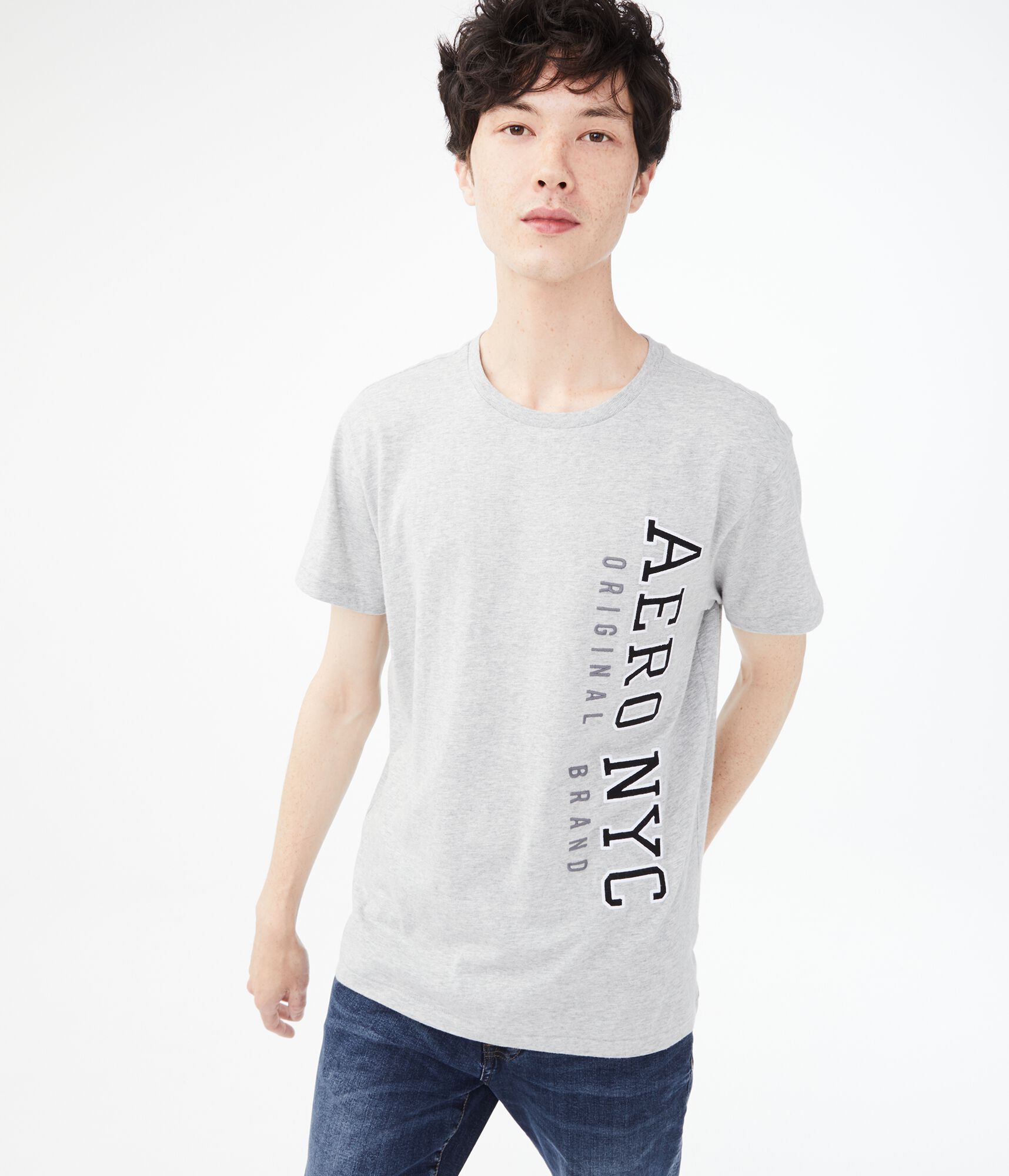 Vertical Aero NYC Appliqu&eacute; Graphic Tee