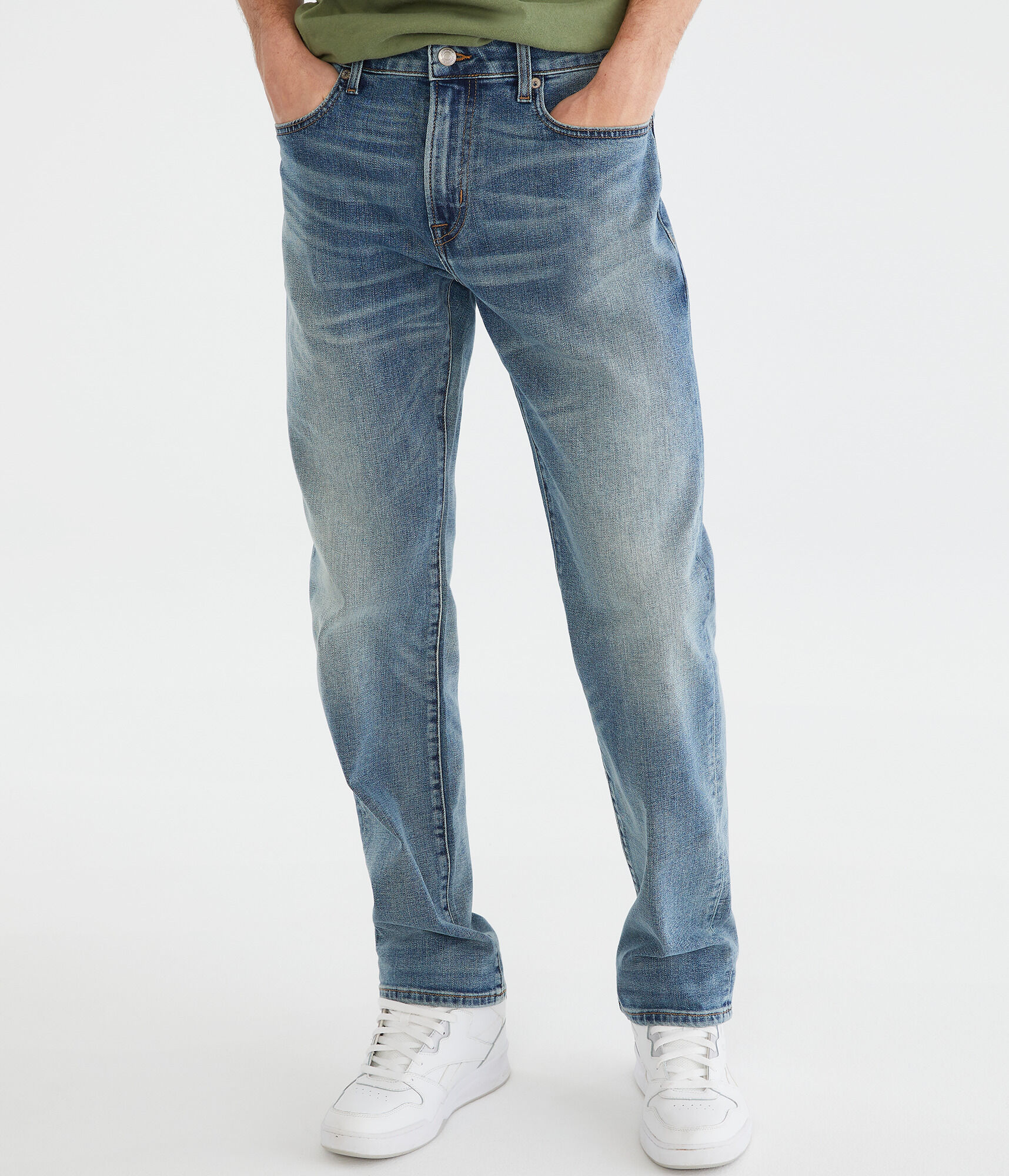 ★andar★ Air Denim Straight Fit Jeans Straight Premium Air Jean