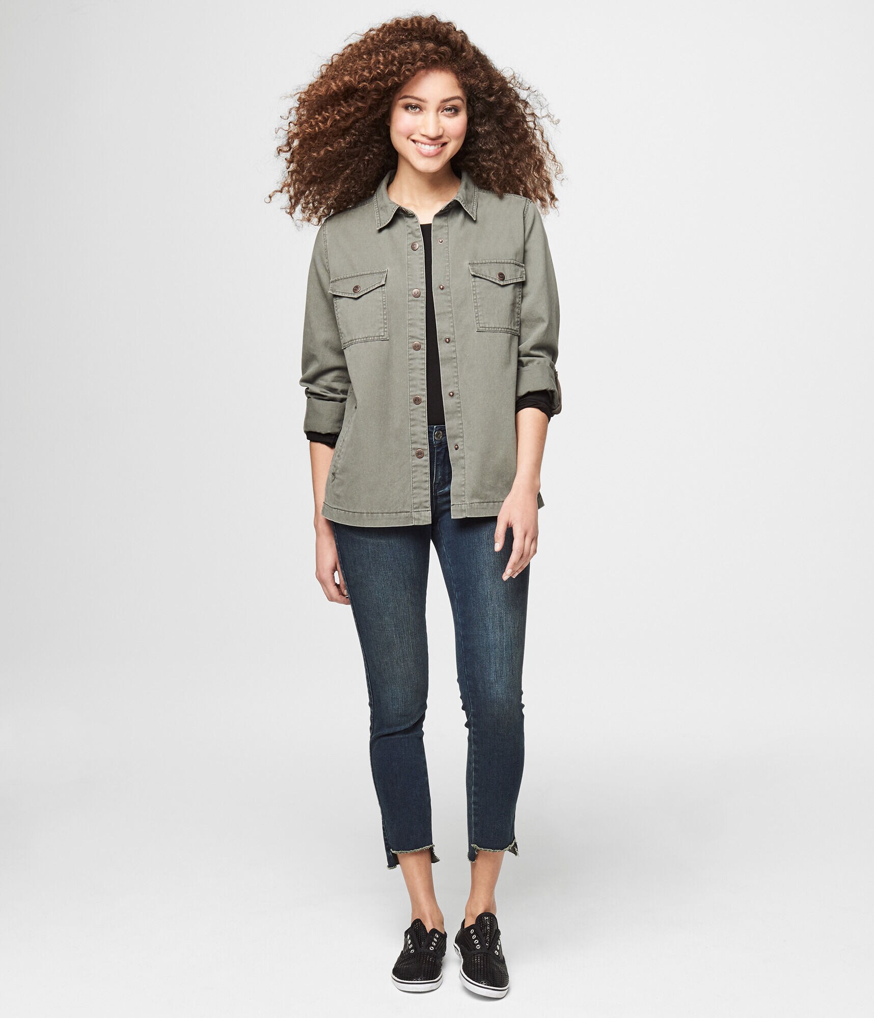 Sequin Car Shirt Jacket