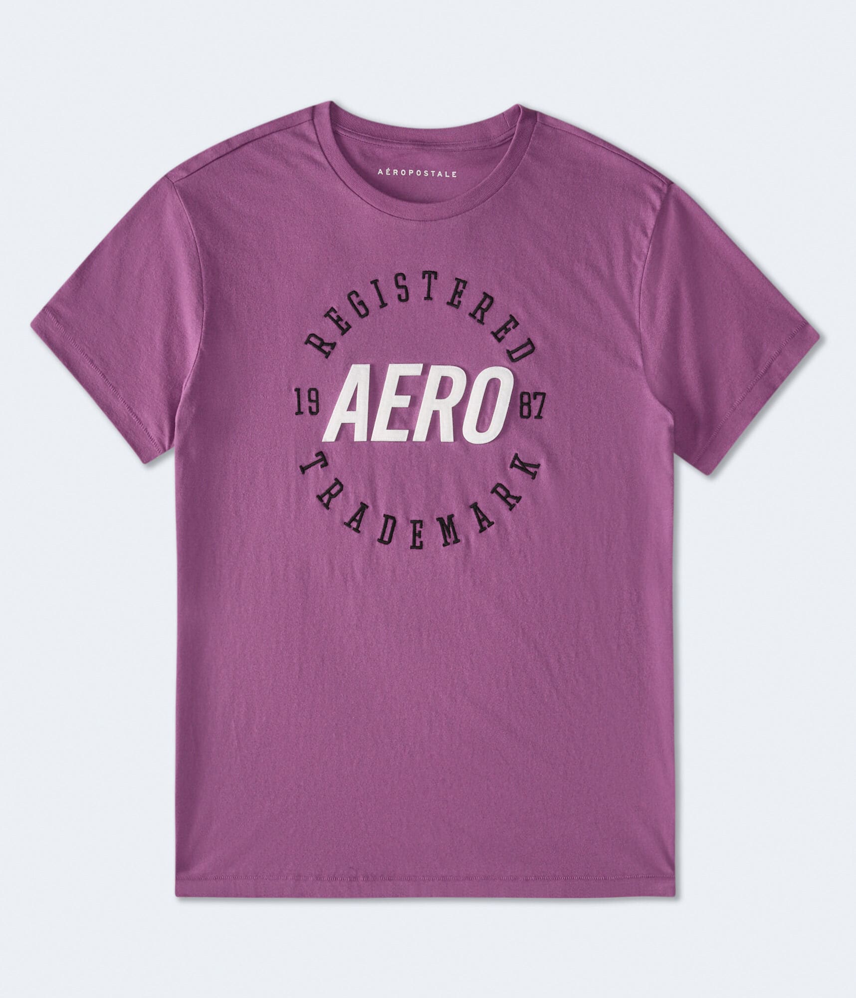 Aero 1987 Trademark Appliqu&eacute; Graphic Tee