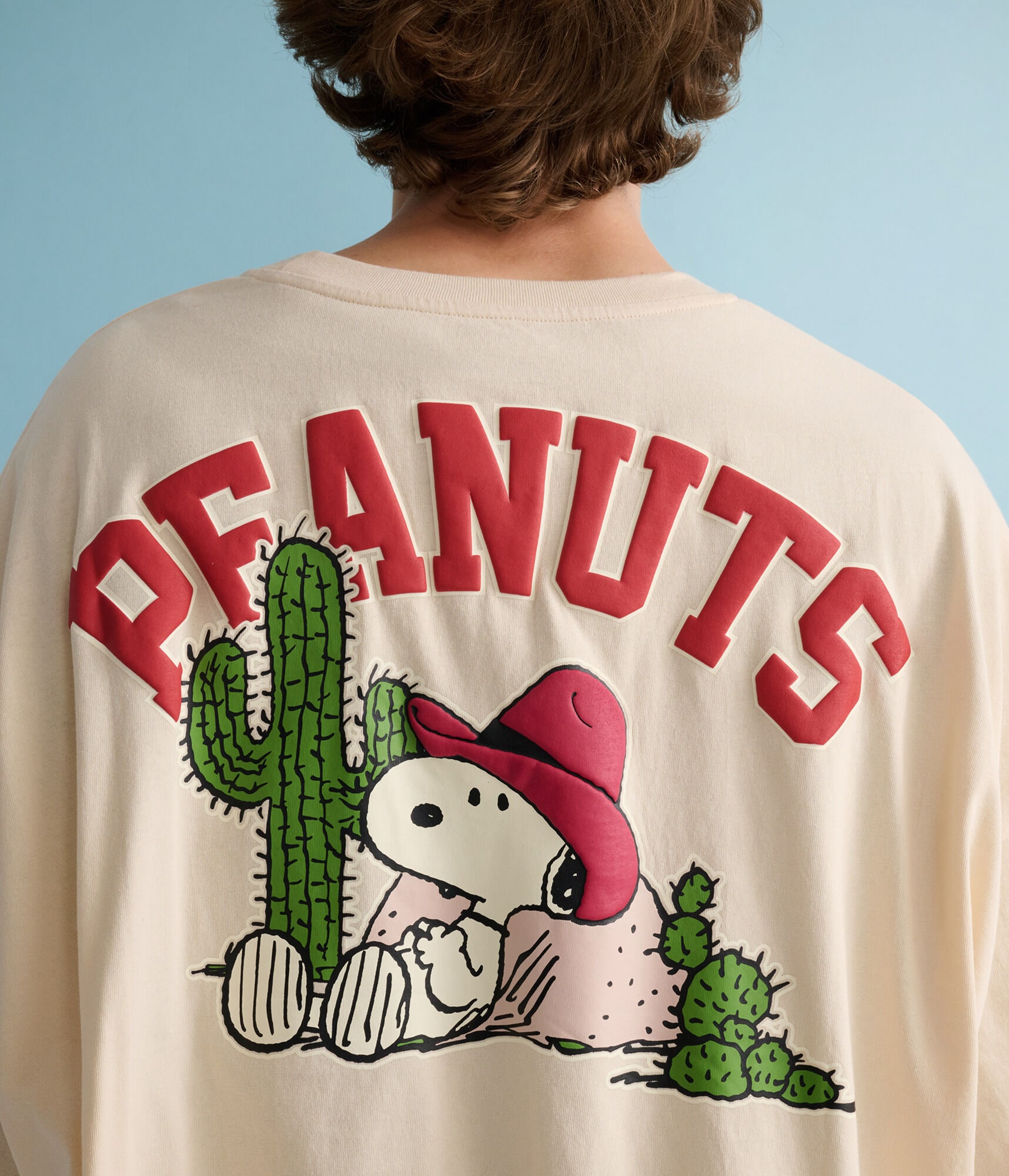 Peanuts® | Aéropostale Western Snoopy Cactus Boxy Graphic Tee