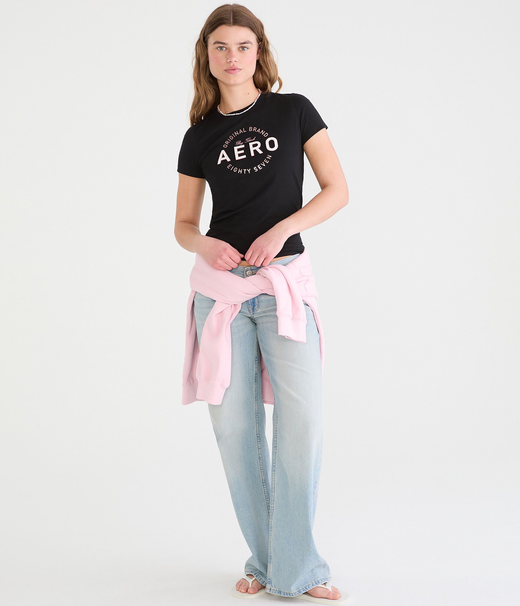 Aero Circle Appliqu&eacute; Graphic Tee