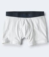 Rubberized Logo 3" Knit Boxer Briefs