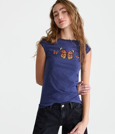Butterfly Trio Graphic Tee