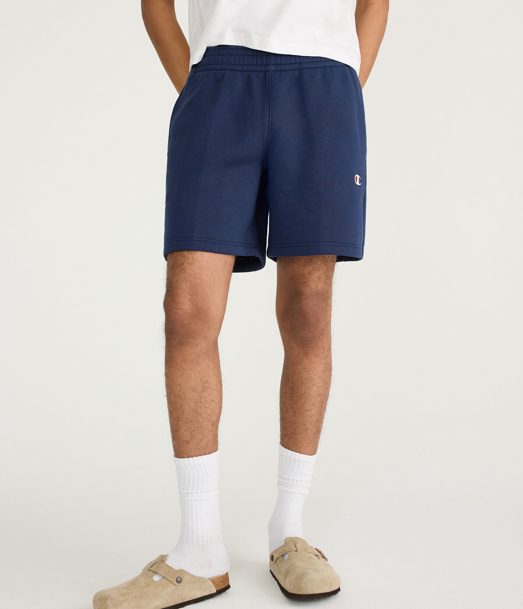 Champion Logo Fleece Shorts