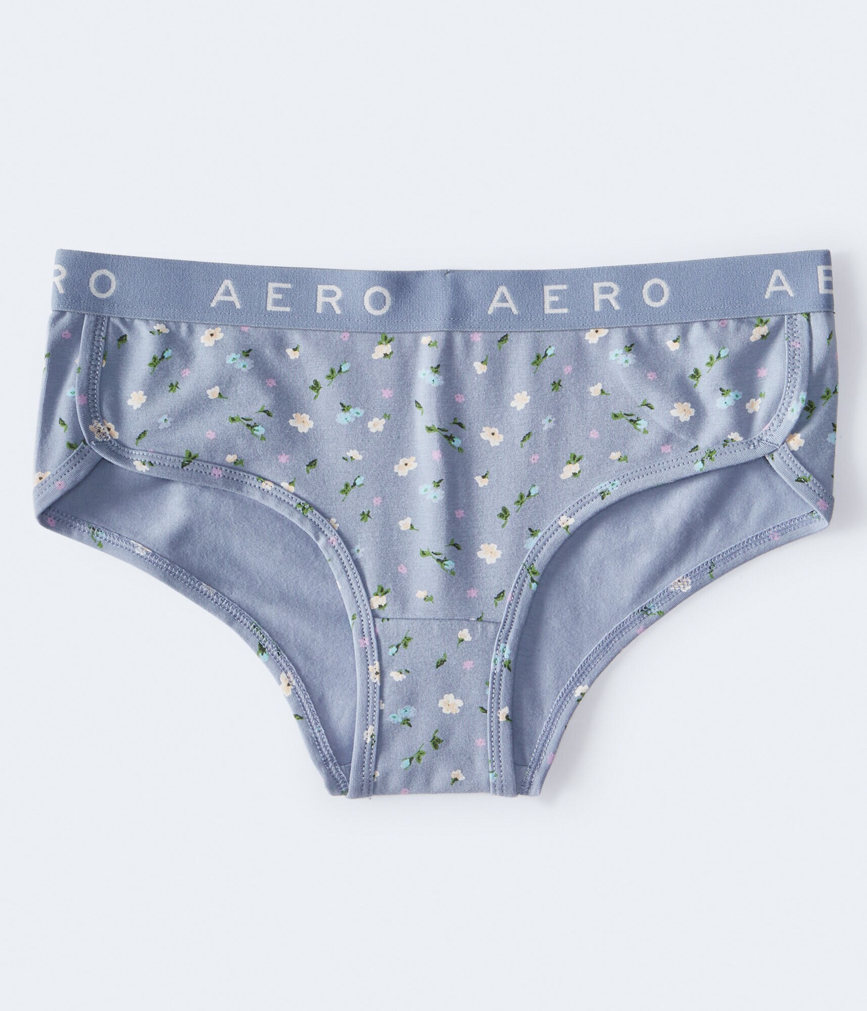 Floral Logo Retro Boyshort