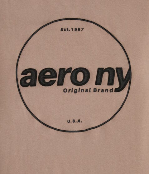Aero NY Circle Appliqué Graphic Tee Aero NY Circle Appliqué Graphic Tee