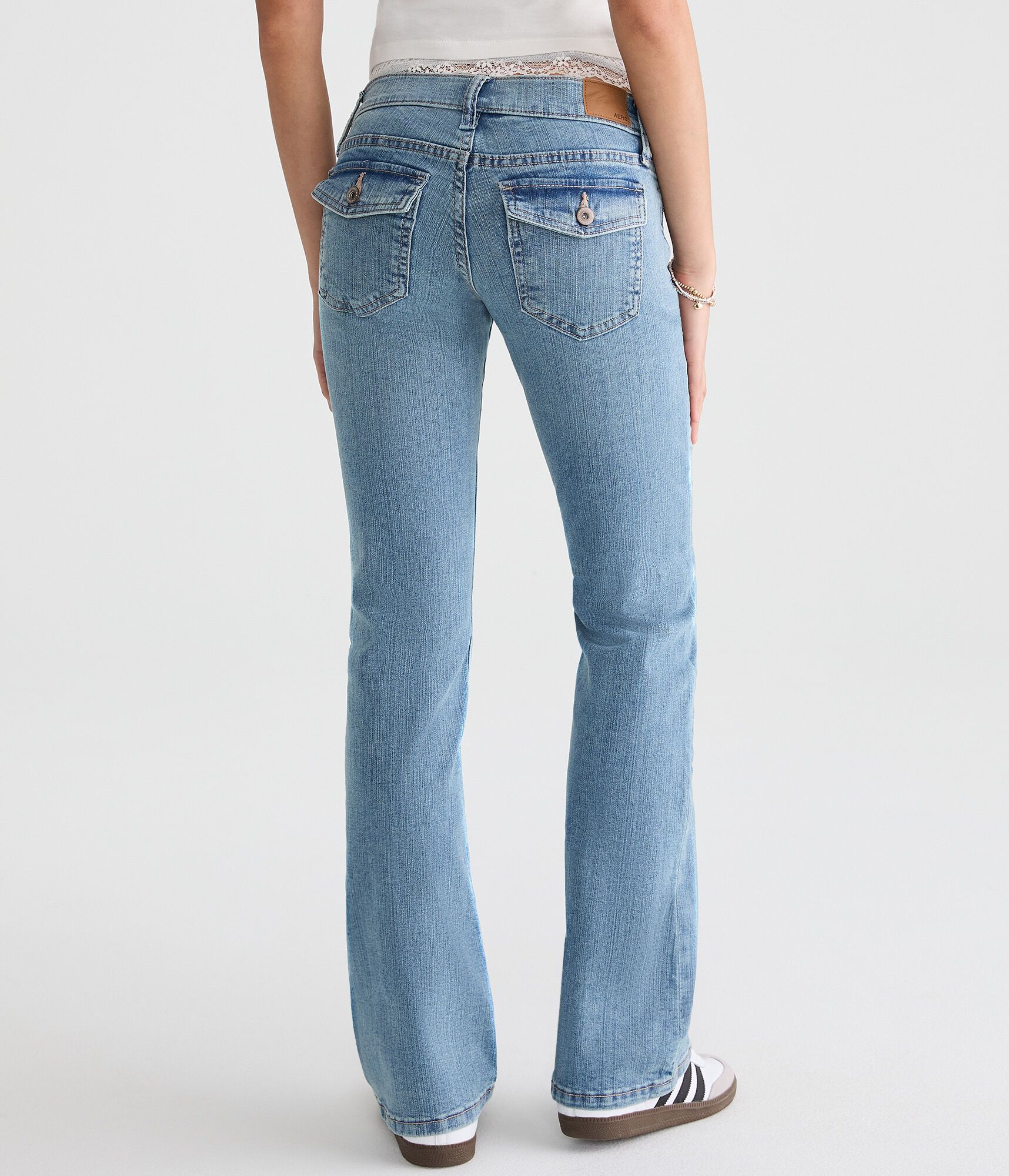 Super Low-Rise Bootcut Jean