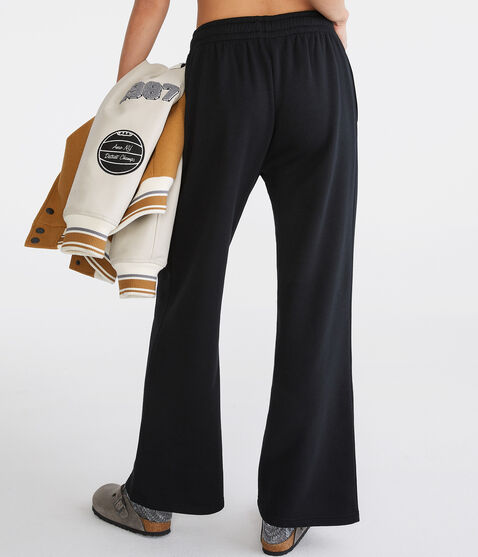 High-Rise Straight Leg Sweatpants
