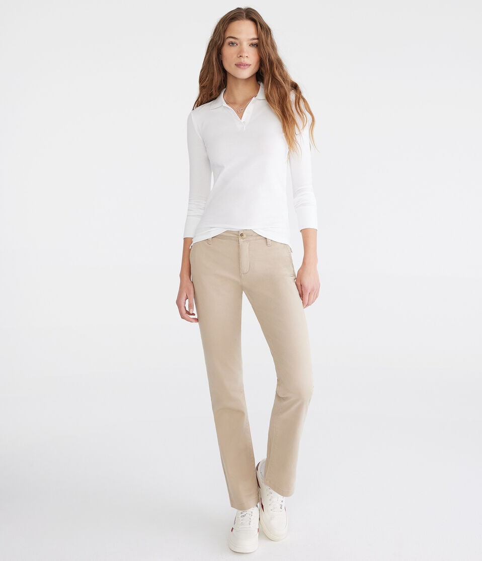 Long Sleeve Uniform Piqué Polo