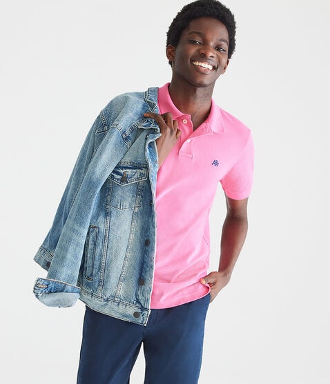 A87 Logo Piqué Polo