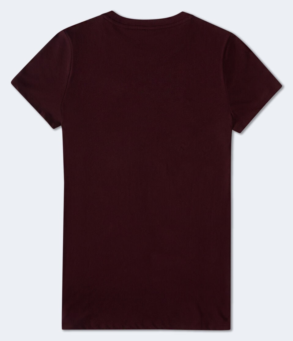 Aeropostale California Circle Appliqué Graphic Tee