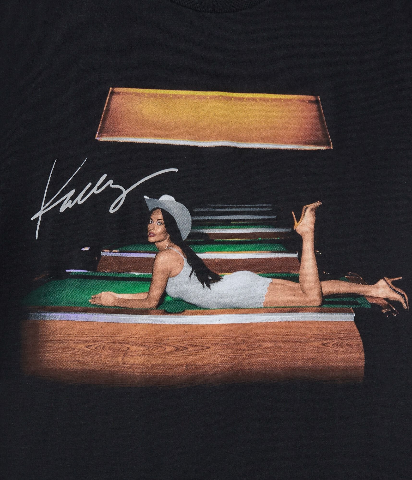 Kacey Musgraves Pool Table Relaxed Graphic Tee