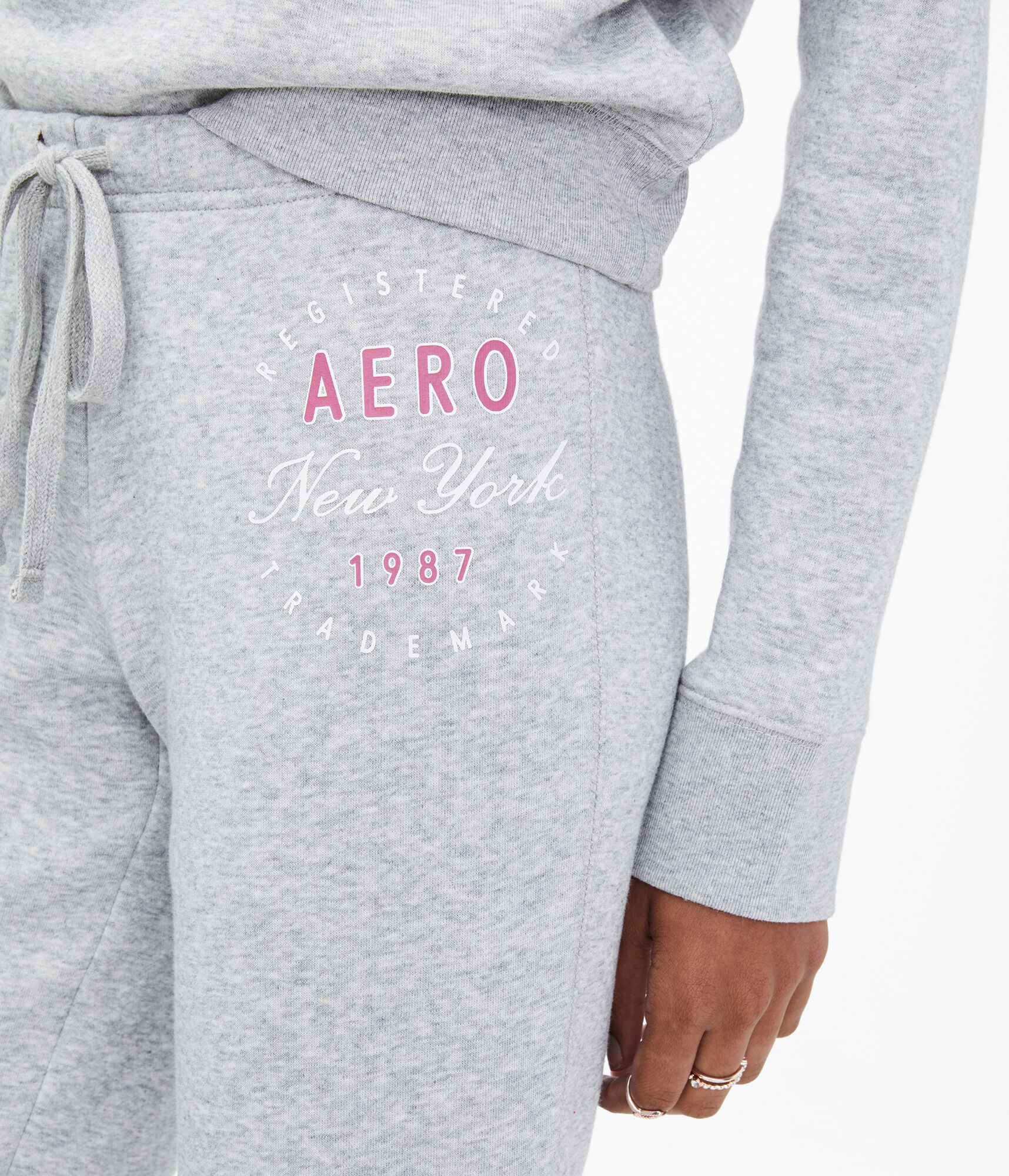 Aero New York Circle Cinch Sweatpants