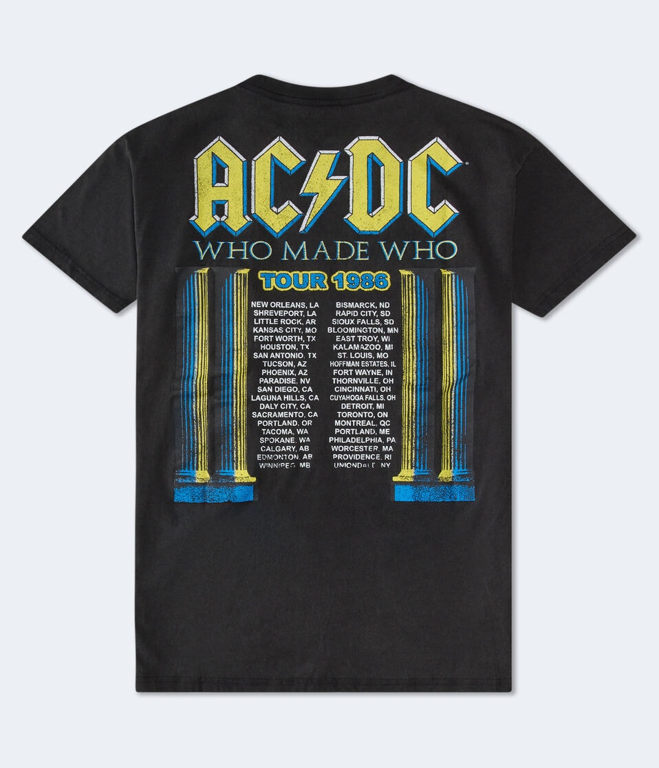 AC/DC Who Made Who Tour Relaxed Graphic Tee
