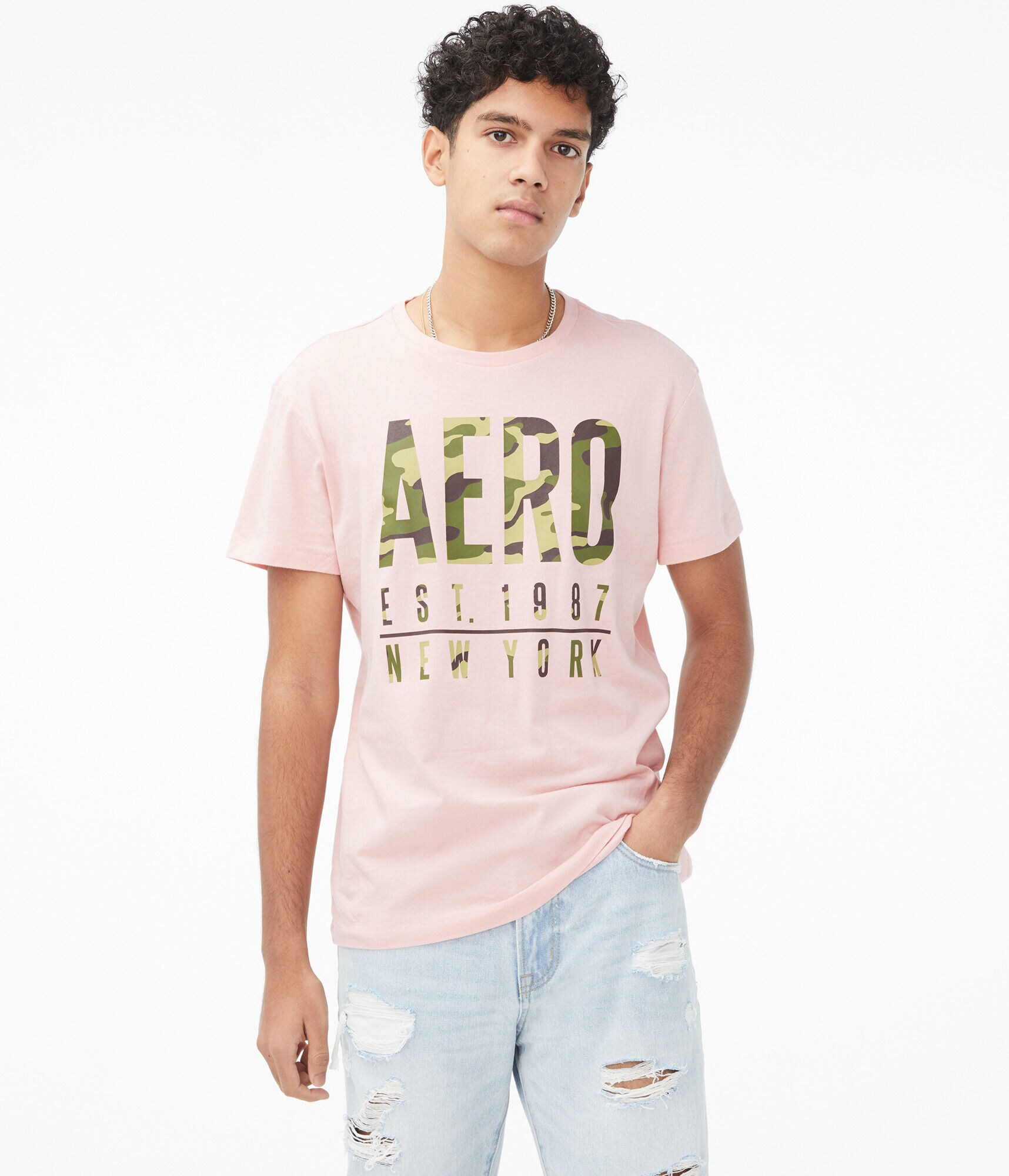 Camo Logo Graphic Tee