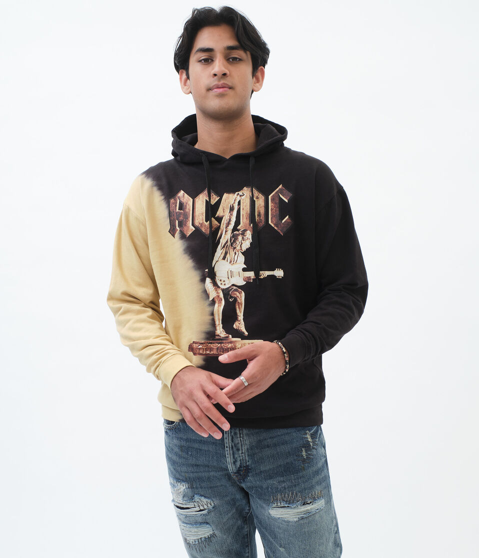 AC/DC Tie-Dye Pullover Hoodie