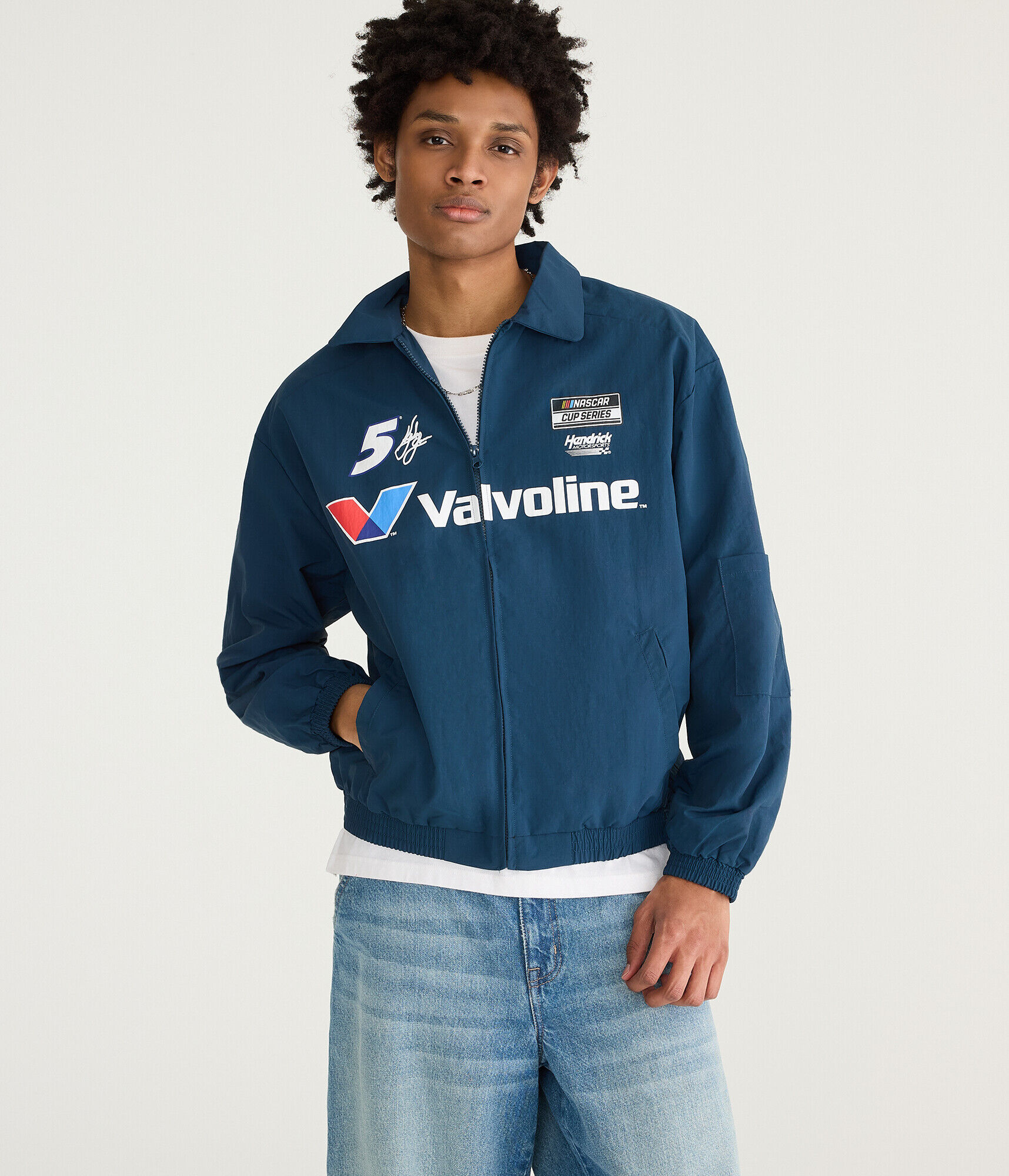 NASCAR Kyle Larson #5 Full-Zip Track Jacket