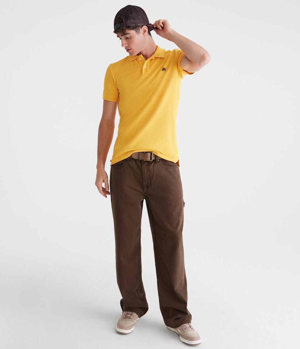 Eco A87 Logo Piqué Polo