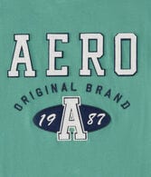 Aero Original Oval Appliqué Graphic Tee