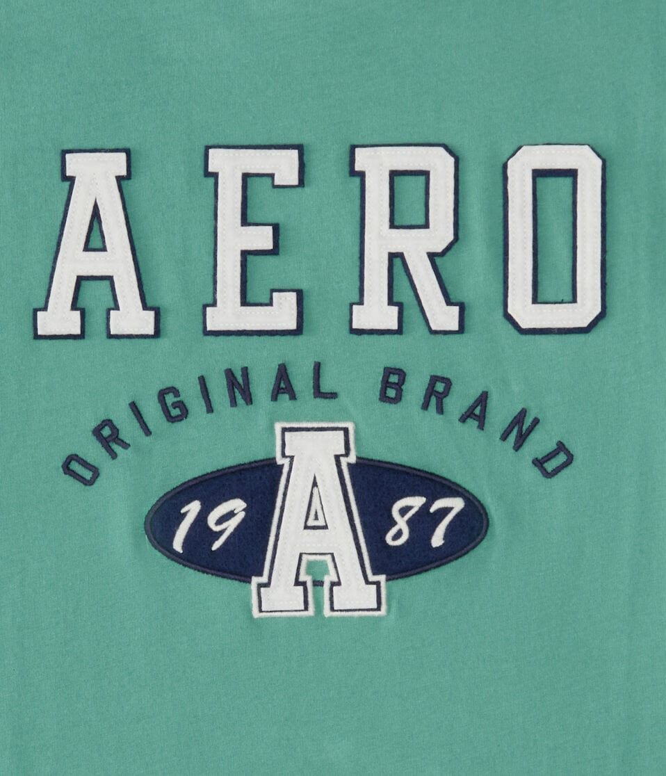 Aero Original Oval Appliqué Graphic Tee