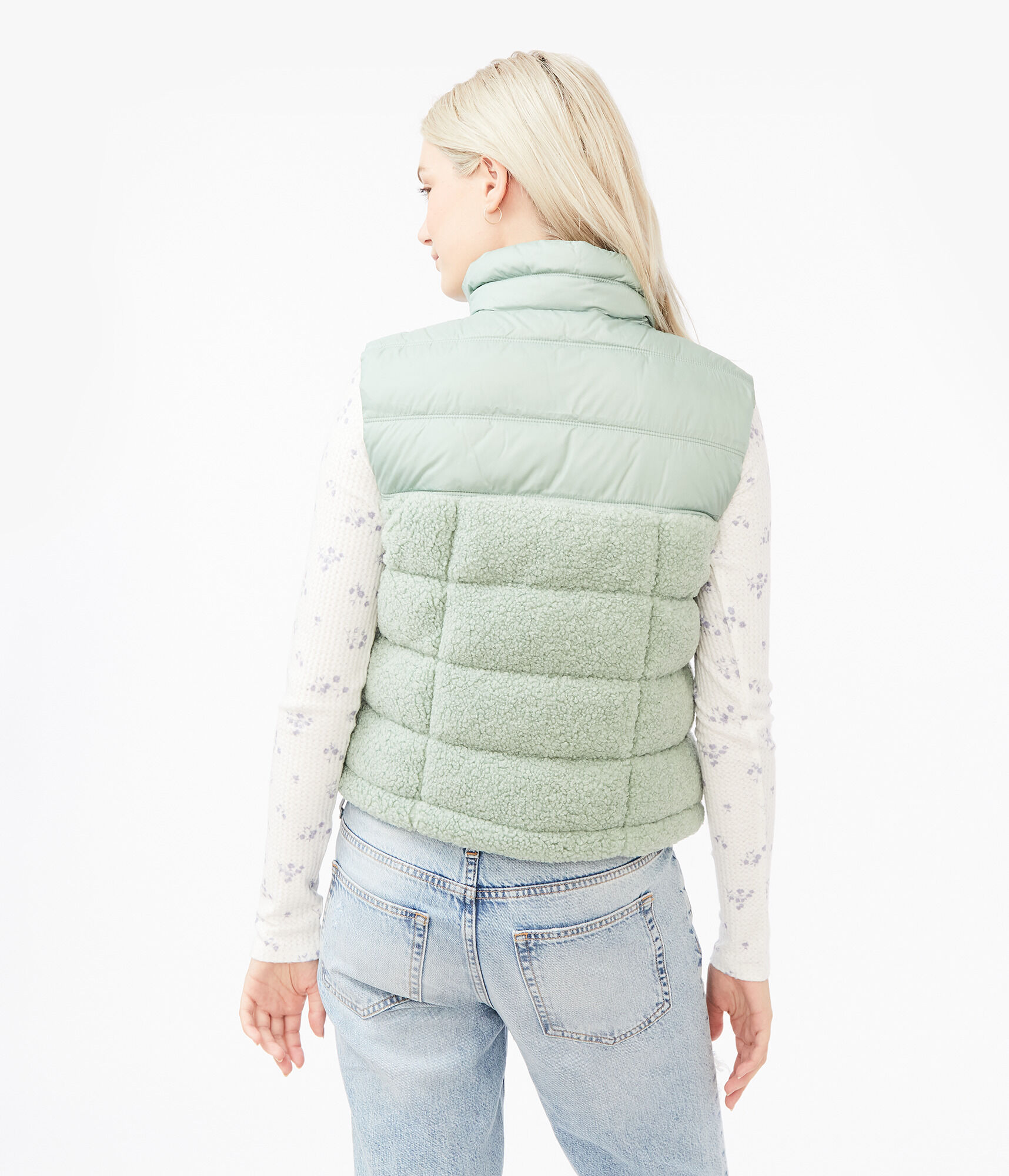 Puffer Sherpa Vest