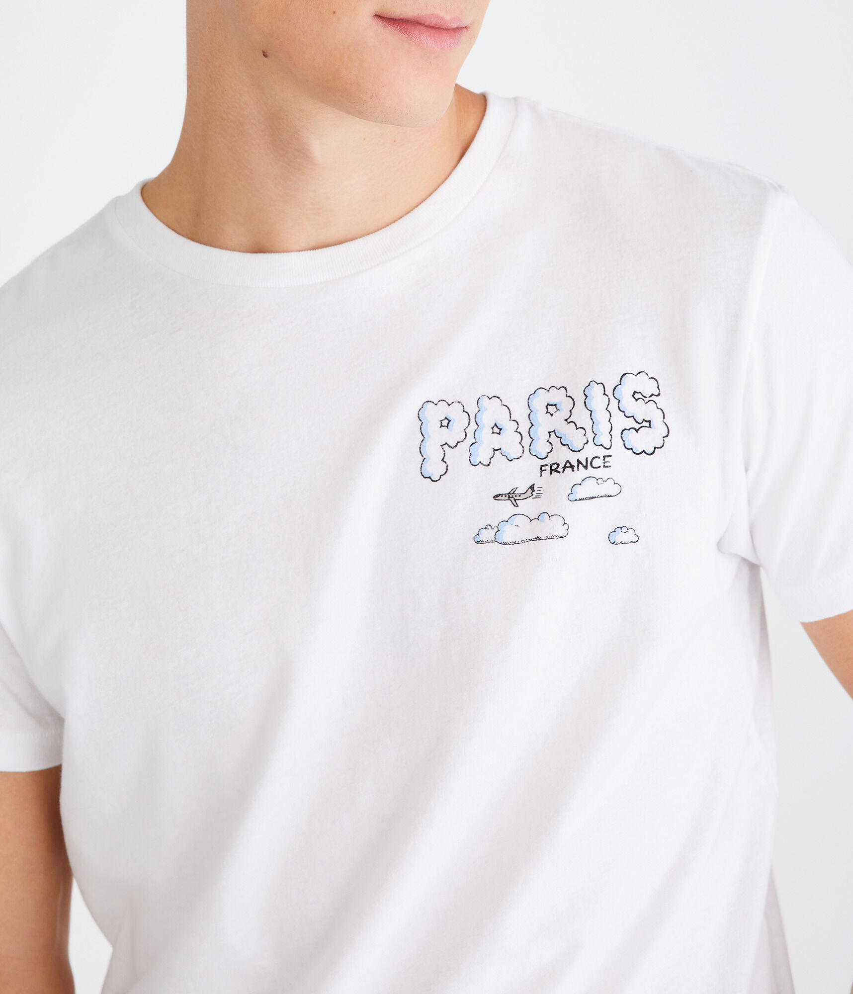 Paris Cloud Graphic Tee
