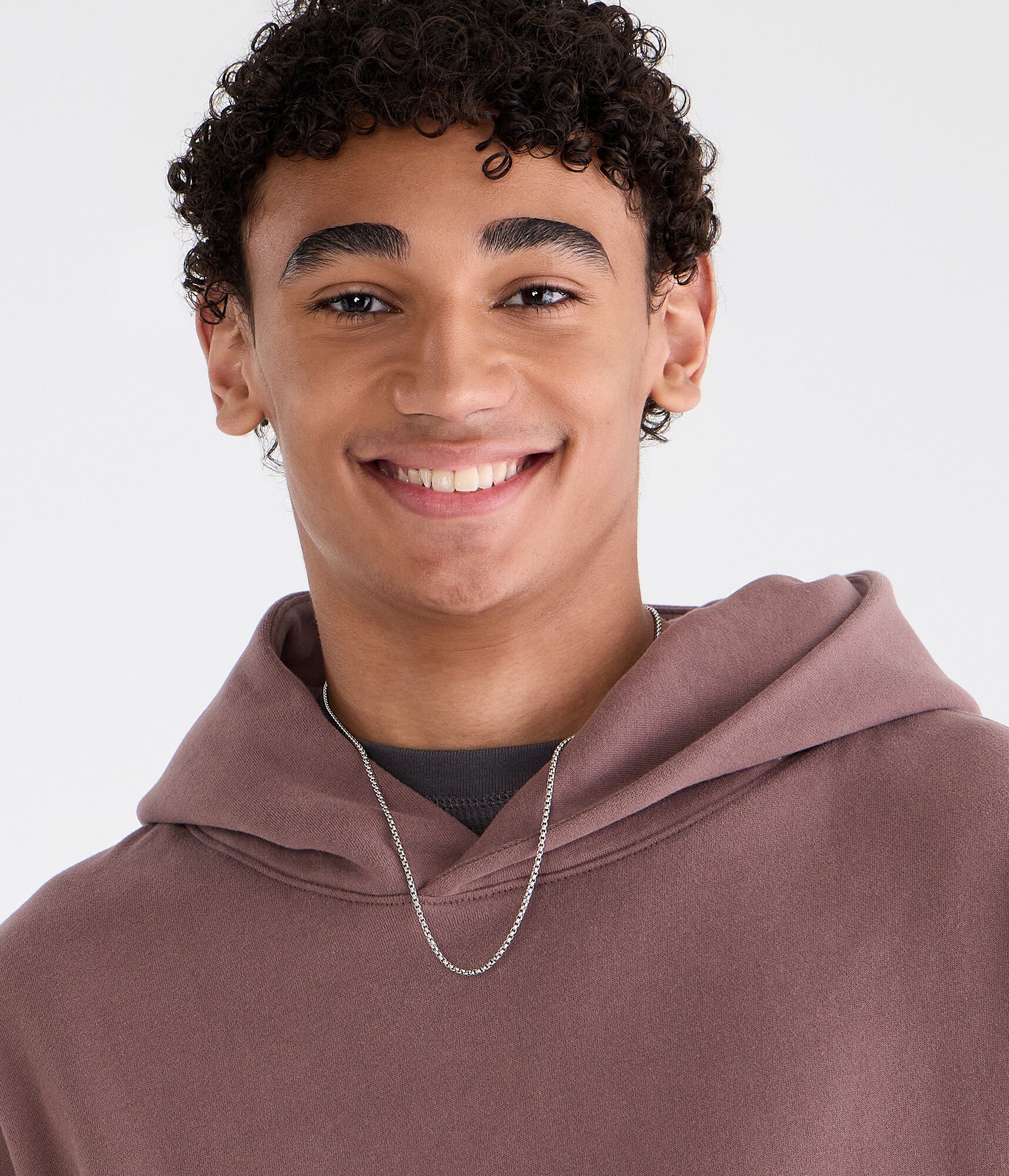 Cloud Soft Embossed 87 Boxy Pullover Hoodie