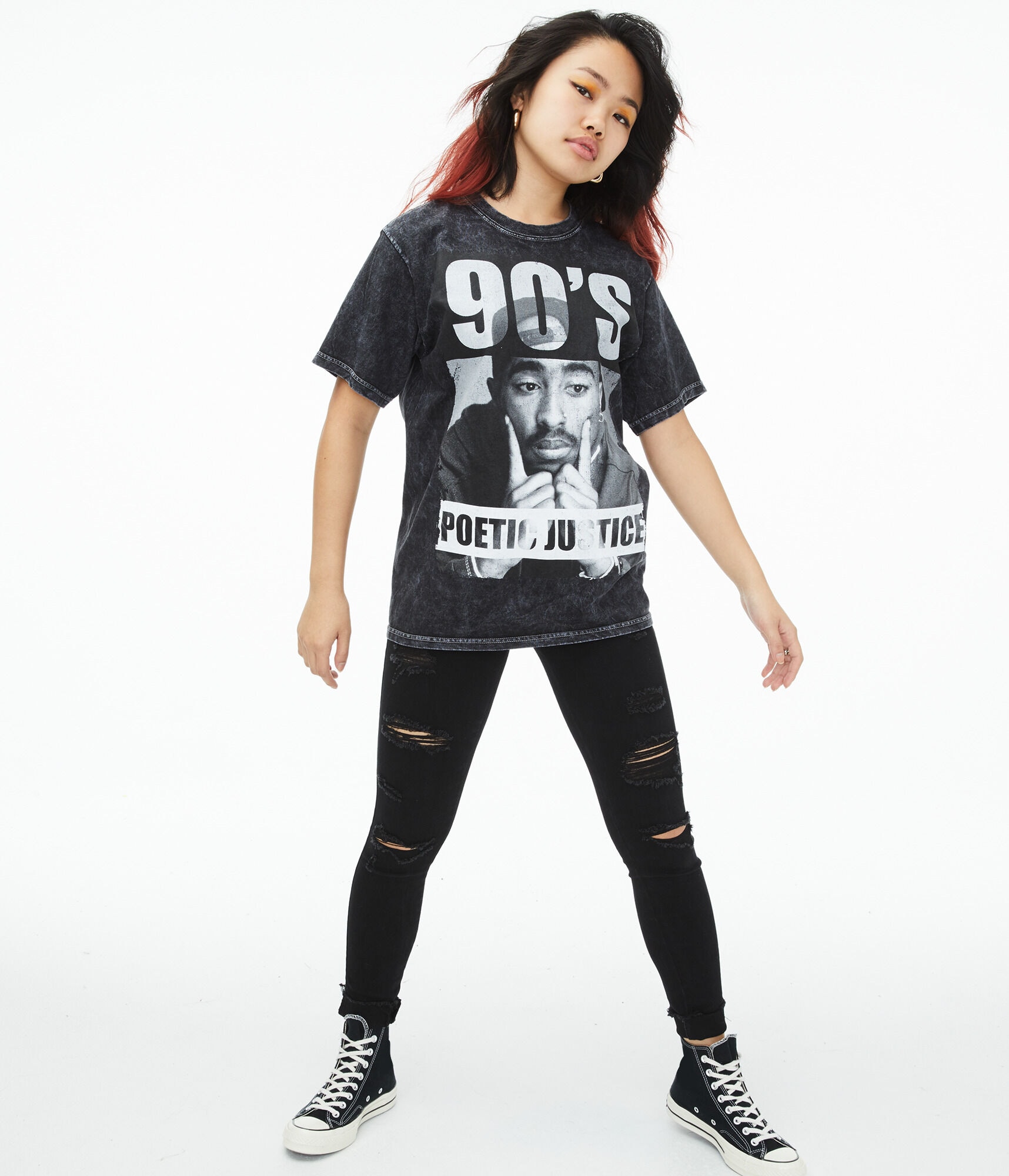 Poetic Justice 90's Tupac Boyfriend Graphic Tee