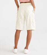 Twill Cargo Bermuda Shorts
