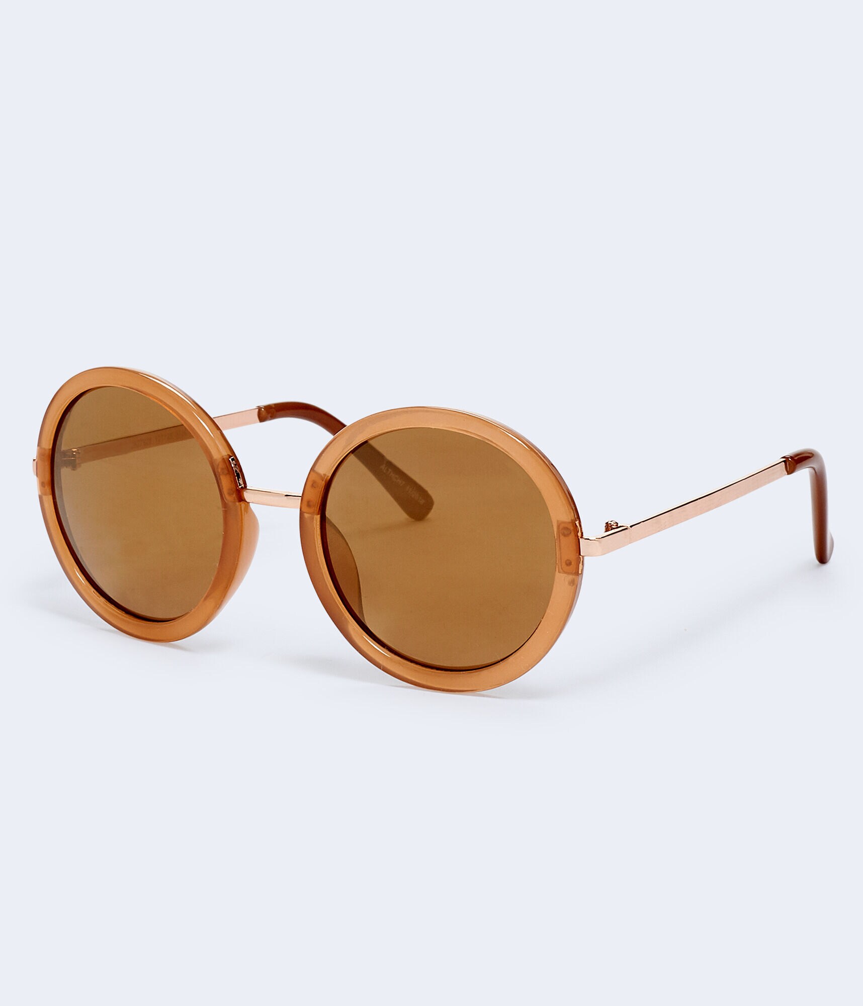 Translucent Round Sunglasses